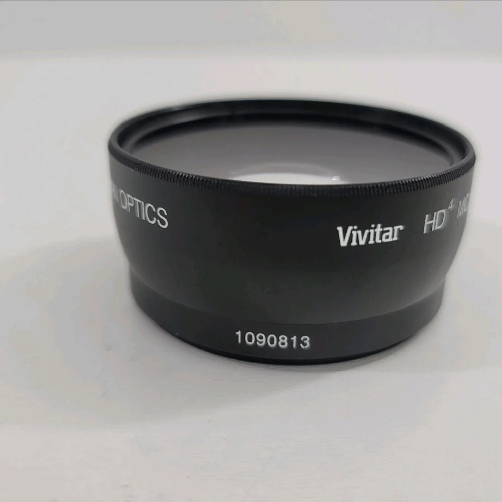 Vivitar HD4 MC AF High Definition 0.43X Wide Angle Converter with Macro Lens 52m